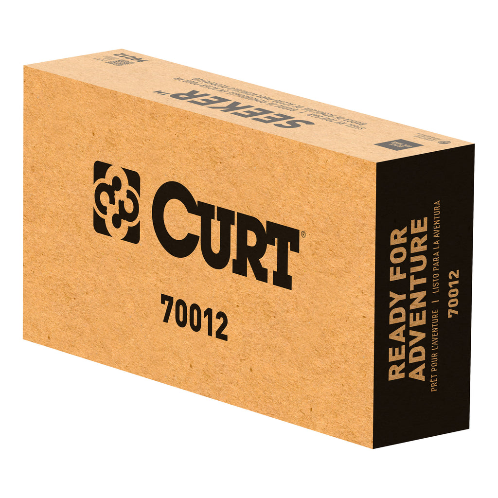 CURT 70012 Seeker Steel RV Tow Bar (10,000 lbs., 2" Shank)