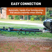 Load image into Gallery viewer, CURT 70015 Rambler Steel RV Tow Bar, 7,500-lb. Capacity, 2" Shank