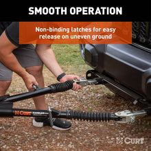 Load image into Gallery viewer, CURT 70015 Rambler Steel RV Tow Bar, 7,500-lb. Capacity, 2" Shank