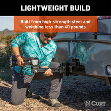 Load image into Gallery viewer, CURT 70015 Rambler Steel RV Tow Bar, 7,500-lb. Capacity, 2" Shank