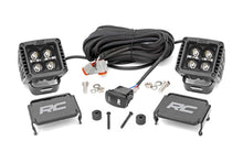 Load image into Gallery viewer, Rough Country 70060 Black Series LED Fog Light Kit for Select Jeep Gladiator, Jeep Wrangler