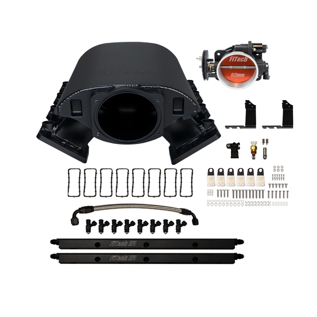 FiTech Fuel Injection 70068 Ultimate Rebel LS 500 HP Loaded/ Short Cathedral Intake