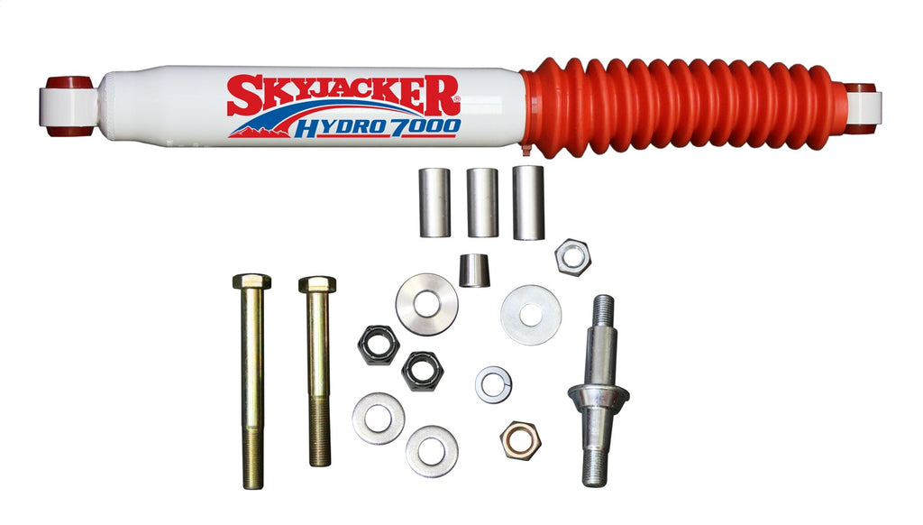 Skyjacker 7007 OEM STAB KT; WHITE W/RED BOT for Select Dodge Ram 1500, Dodge Ram 2500, Dodge Ram