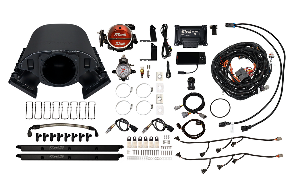 FiTech Fuel Injection 70091 Ultimate Rebel LS 750 HP EFI System With Transmission Control