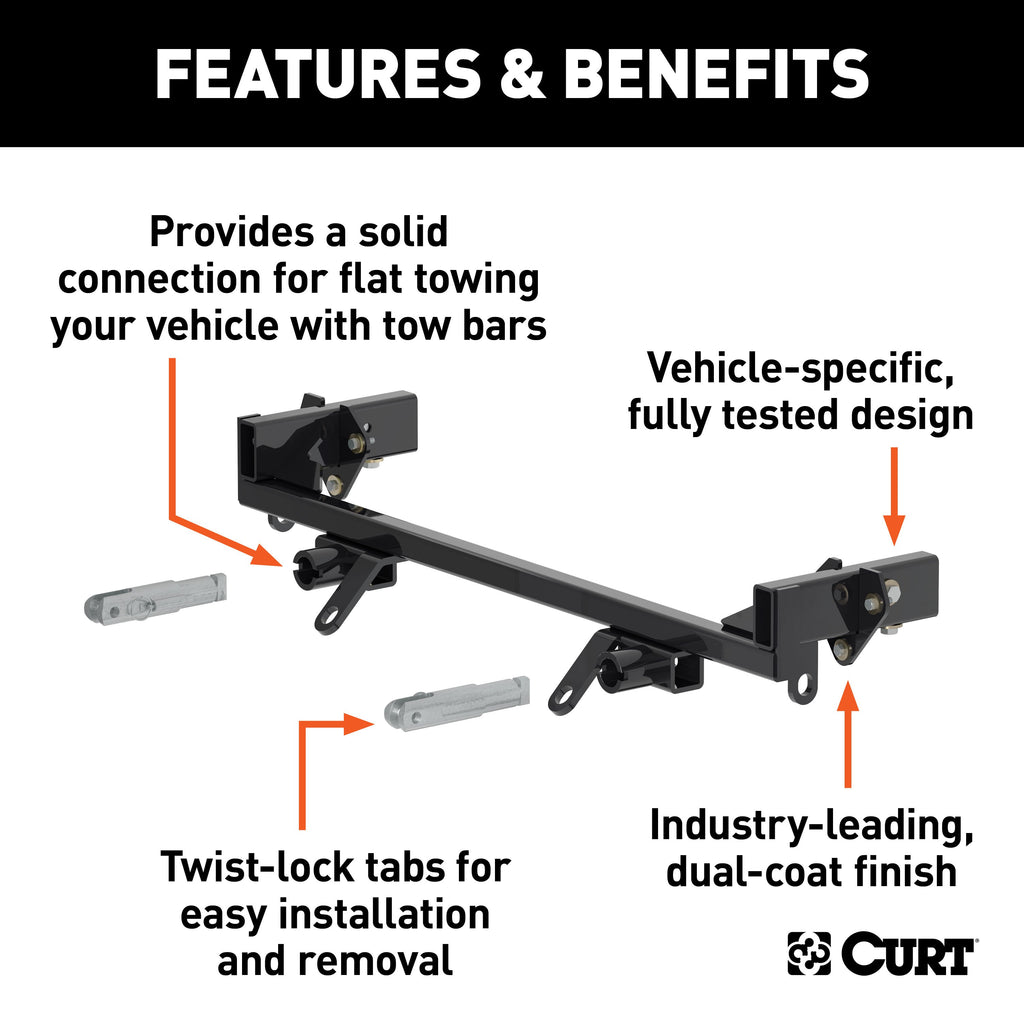 CURT 70104 Custom Tow Bar Base Plate, Select Honda CR-V