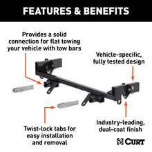 Load image into Gallery viewer, CURT 70104 Custom Tow Bar Base Plate, Select Honda CR-V