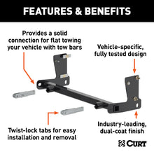 Load image into Gallery viewer, CURT 70105 Custom Tow Bar Base Plate, Select Jeep Wrangler JL