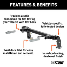 Load image into Gallery viewer, CURT 70107 Custom Tow Bar Base Plate, Select Chevrolet Colorado, GMC Canyon