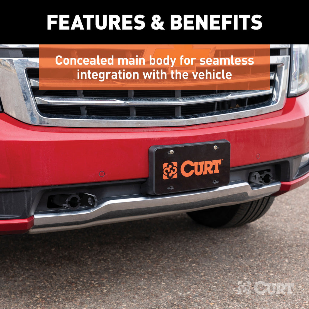 CURT 70111 Custom Tow Bar Base Plate, Select Escalade, Suburban, Tahoe, Yukon, XL