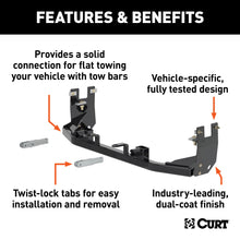 Load image into Gallery viewer, CURT 70114 Custom Tow Bar Base Plate, Select Ford Explorer