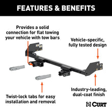 Load image into Gallery viewer, CURT 70115 Custom Tow Bar Base Plate, Select Honda CR-V