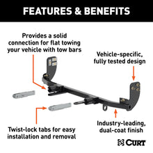 Load image into Gallery viewer, CURT 70116 Custom Tow Bar Base Plate, Select Chevrolet Sonic