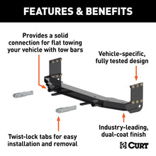 Load image into Gallery viewer, CURT 70117 Custom Tow Bar Base Plate, Select Buick Envision