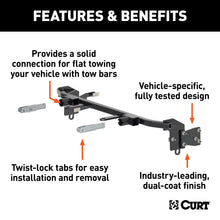 Load image into Gallery viewer, CURT 70119 Custom Tow Bar Base Plate, Select Ford Fiesta