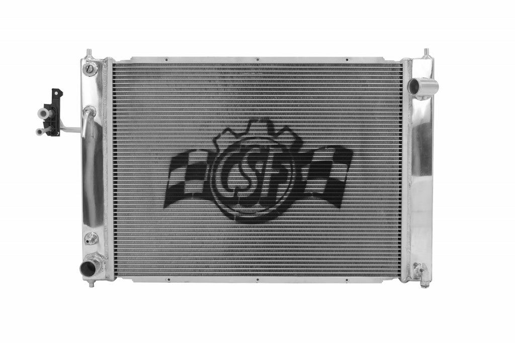 CSF Cooling - Racing & High Performance Division 7011 08-13 Nissan 370Z / 08-13 Infiniti G37 (AT) All-Aluminum Radiator for Select INFINITI G25, INFINITI G35, INFINITI G37, INFINITI Q40, INFINITI Q60, Nissan 370Z