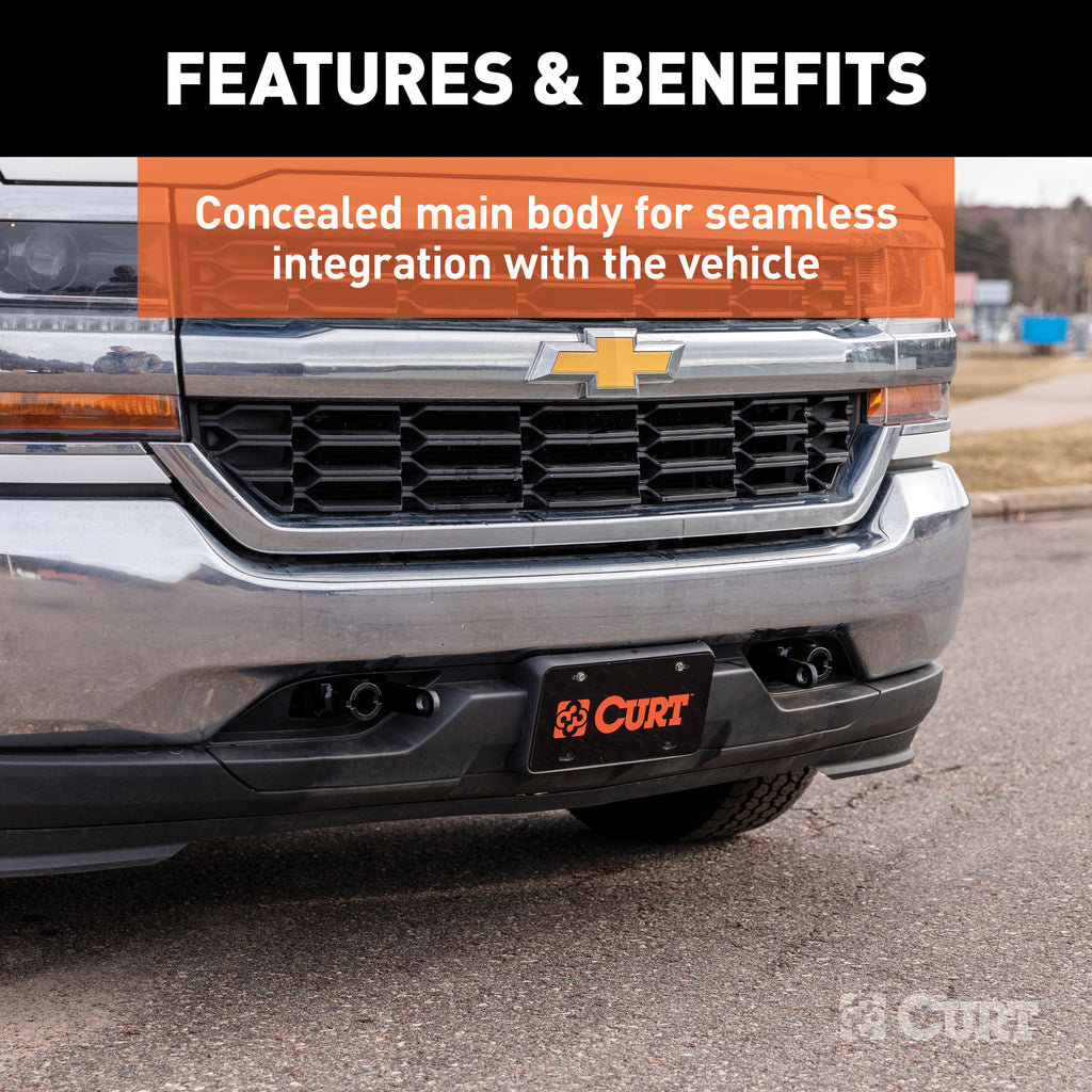CURT 70120 Custom Tow Bar Base Plate, Select Sierra, Silverado, Suburban, Tahoe