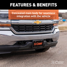Load image into Gallery viewer, CURT 70120 Custom Tow Bar Base Plate, Select Sierra, Silverado, Suburban, Tahoe