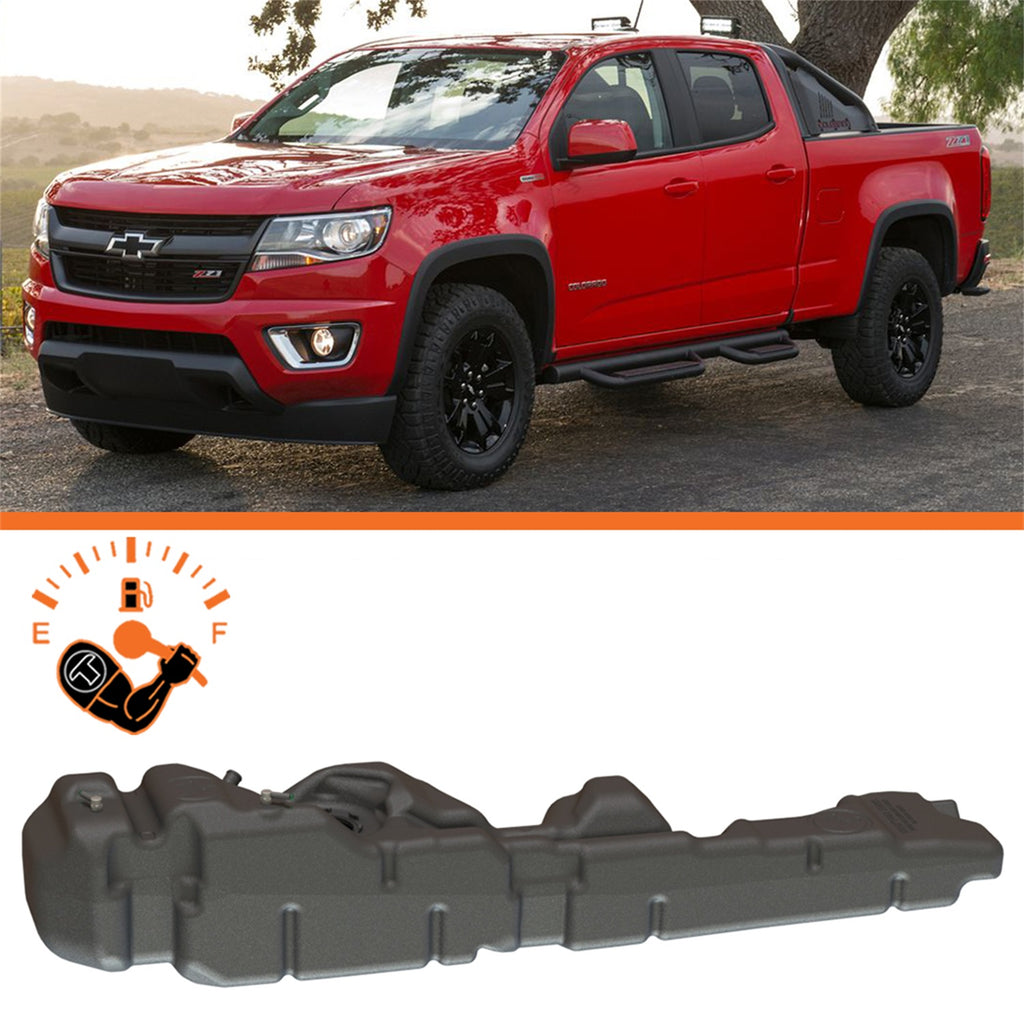 TITAN Fuel Tanks 7012316 Extra Large Midship Tank for Select Chevrolet Colorado, GMC Canyon