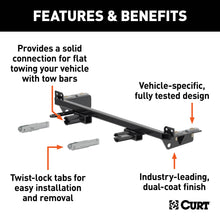 Load image into Gallery viewer, CURT 70124 Custom Tow Bar Base Plate, Select Buick Enclave