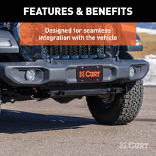 Load image into Gallery viewer, CURT 70129 Custom Tow Bar Base Plate, Select Jeep Gladiator JT