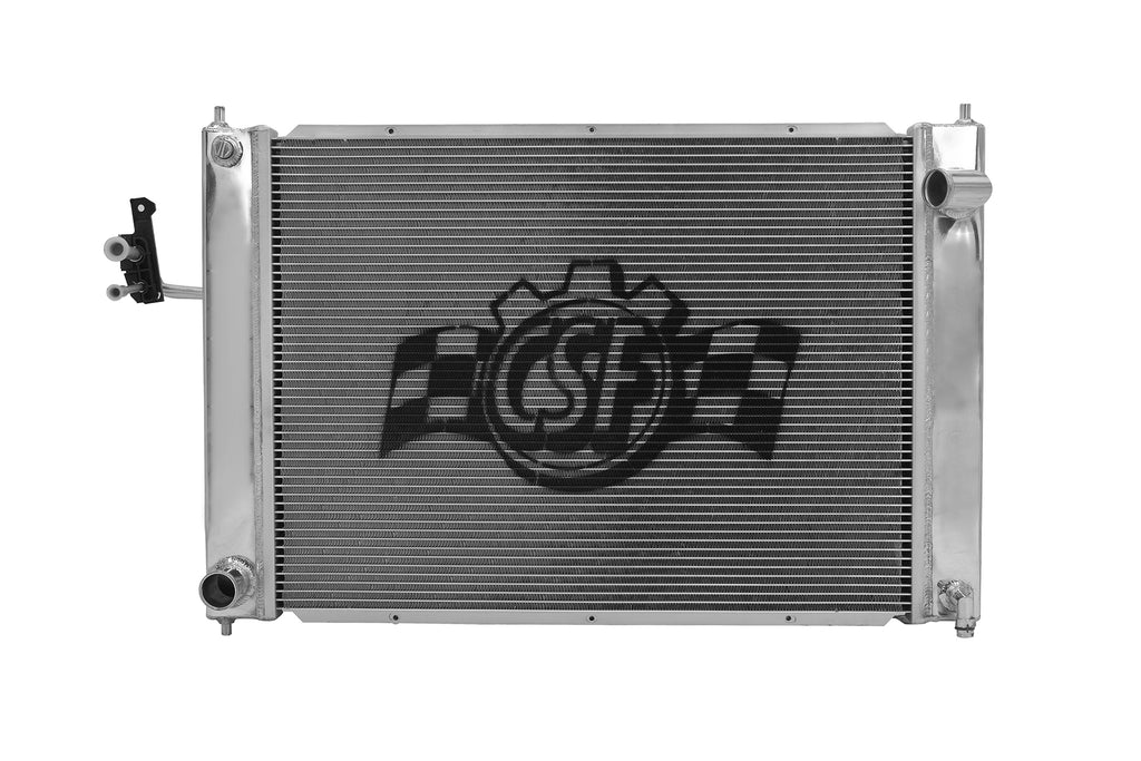 CSF Cooling - Racing & High Performance Division 7012T 09-20 Nissan 370Z / 08-13 Infiniti G37 (MT) Triple-Pass Radiator + AC Condenser for Select INFINITI G35, INFINITI G37, INFINITI Q60, Nissan 370Z