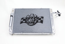 Load image into Gallery viewer, CSF Cooling - Racing &amp; High Performance Division 7012T 09-20 Nissan 370Z / 08-13 Infiniti G37 (MT) Triple-Pass Radiator + AC Condenser for Select INFINITI G35, INFINITI G37, INFINITI Q60, Nissan 370Z
