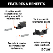 Load image into Gallery viewer, CURT 70136 Custom Tow Bar Base Plate, Select Chevrolet Traverse