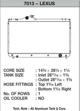 Load image into Gallery viewer, CSF Cooling - Racing &amp; High Performance Division 7013 01-05 Lexus IS300 High-Performance All-Aluminum Radiator (Discontinued) for Select Lexus IS300