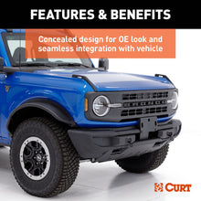 Load image into Gallery viewer, CURT 70143 Tow Bar Base Plate, Select Ford Bronco w/ Modular or Standard D-Ring Bumper