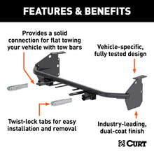 Load image into Gallery viewer, CURT 70148 Custom Tow Bar Base Plate, Select Chevrolet Equinox