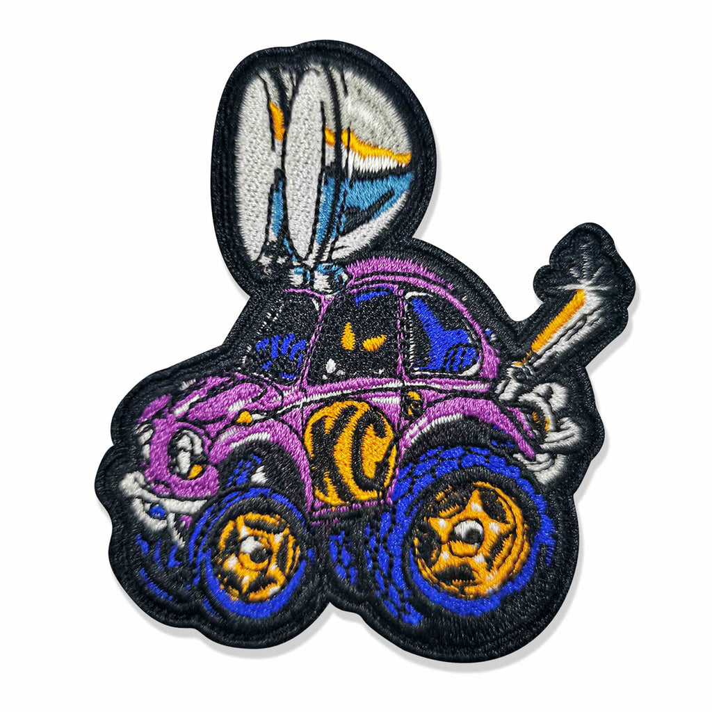 KC HiLiTES 7014 Baja Bug Retro KC Patch