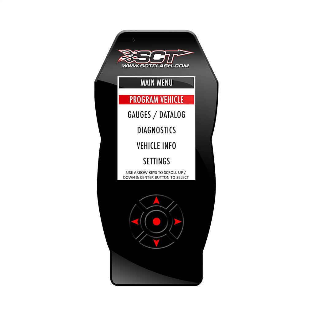 SCT Performance 7015PEO X4 Performance Programmer for Select Ford Expedition, Ford Explorer, Ford F-150, Ford F-250 Super Duty, Ford F-350 Super Duty, Ford F-450 Super Duty, Ford Fiesta, Ford Focus, Ford Fusion, Ford Mustang, Ford Police Interceptor
