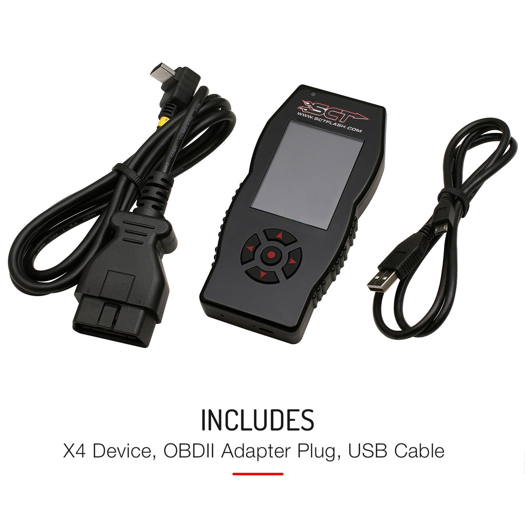 SCT Performance 7015PEO X4 Performance Programmer for Select Ford Expedition, Ford Explorer, Ford F-150, Ford F-250 Super Duty, Ford F-350 Super Duty, Ford F-450 Super Duty, Ford Fiesta, Ford Focus, Ford Fusion, Ford Mustang, Ford Police Interceptor