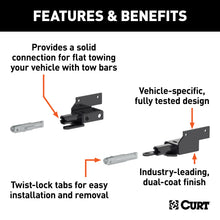 Load image into Gallery viewer, CURT 70150 Custom Tow Bar Base Plate, Select Ford F-150