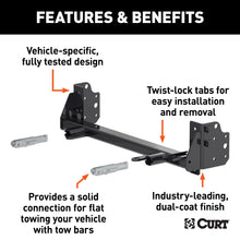 Load image into Gallery viewer, CURT 70153 Custom Tow Bar Base Plate, Fits Select Jeep Grand Cherokee