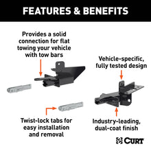 Load image into Gallery viewer, CURT 70154 Custom Tow Bar Base Plate, Select Ram 1500
