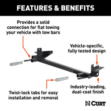 Load image into Gallery viewer, CURT 70155 Custom Tow Bar Base Plate, Select Ram 1500