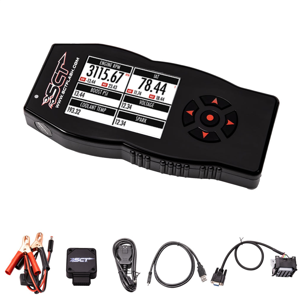SCT Performance 7015PG-B X4 Programmer and Unlock Cable for Select Ford F-150