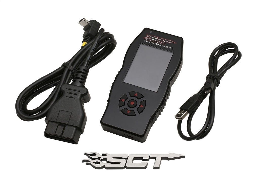 SCT Performance 7015 X4 Power Flash Programmer for Select Ford Aerostar, Ford Bronco, Ford Bronco Sport, Ford Contour, Ford Crown Victoria, Ford E-150, Ford E-150 Club Wagon, Ford E-150 Econoline, Ford E-150 Econoline Club Wagon, Ford E-250, Ford E-250