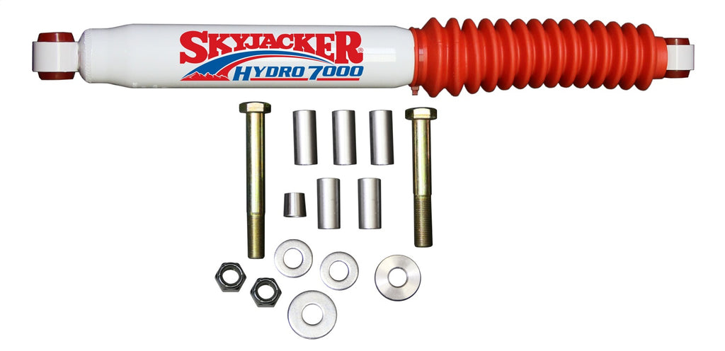 Skyjacker 7017 OEM STAB KT; WHITE W/RED BOT for Select Dodge Ram 1500, Dodge Ram 2500, Dodge Ram