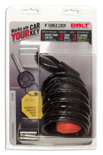Load image into Gallery viewer, BOLT 7018450 6FT. CABLE LOCK GM LATE MODEL