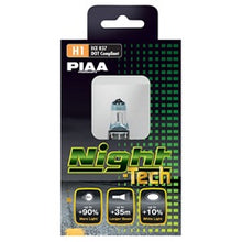 Load image into Gallery viewer, PIAA 11701 H1 Night-Tech Replacement Bulb for Select Acura RL, Acura RSX, Acura TSX, Audi A4, Audi A5, Audi A5 Quattro, Audi A6, Audi A8 Quattro, BMW X5, BMW Z3, Chevrolet Trax, Dodge Sprinter 2500, Dodge Sprinter 3500, Ford C-Max, Ford Escape, Ford
