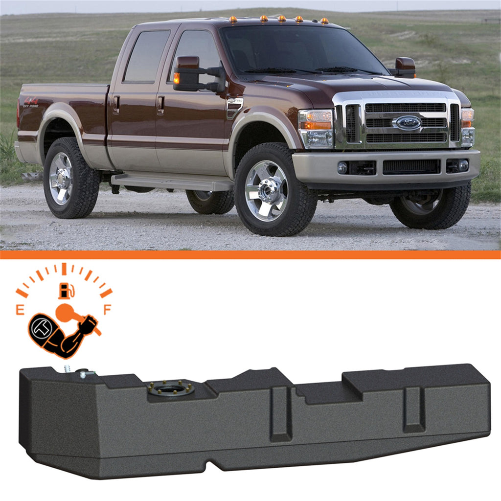 TITAN Fuel Tanks 7020208 Extra Large Midship Tank for Select Ford F-250 Super Duty, Ford F-350 Super Duty