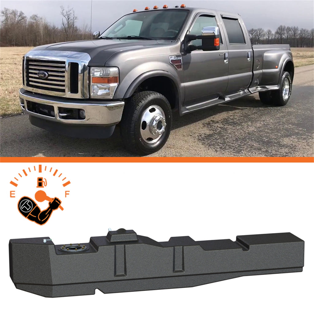 TITAN Fuel Tanks 7020308 Extra Large Midship Tank for Select Ford F-250 Super Duty, Ford F-350 Super Duty, Ford F-450 Super Duty