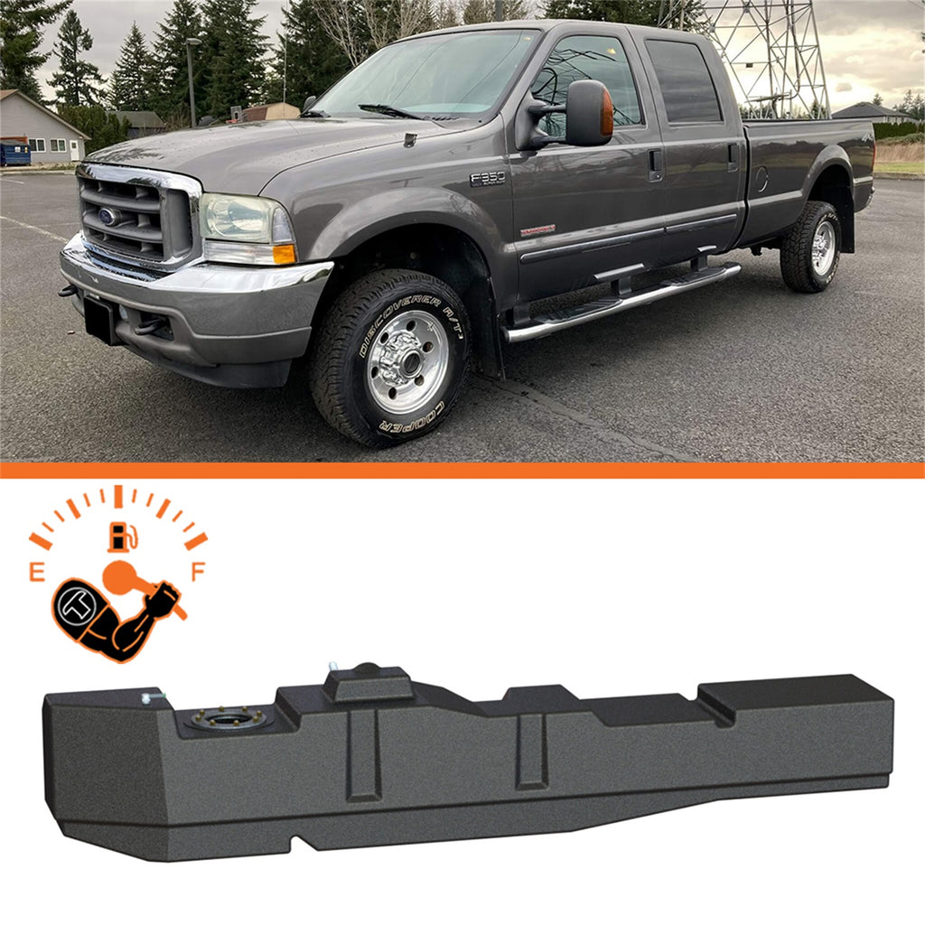 TITAN Fuel Tanks 7020399 Extra Large Midship Tank for Select Ford F-250 Super Duty, Ford F-350 Super Duty