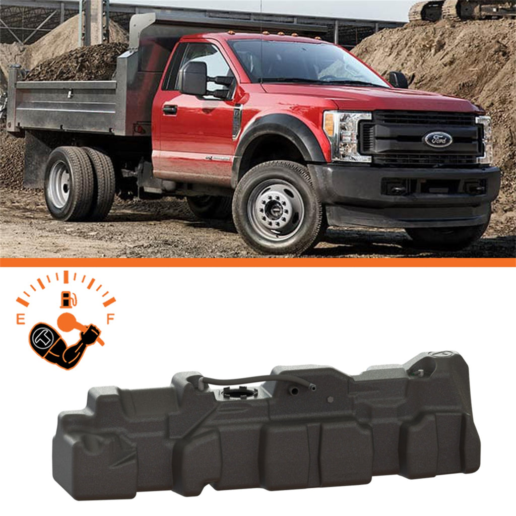 TITAN Fuel Tanks 7020417 Extra Large Midship Tank for Select Ford F-350 Super Duty, Ford F-450 Super Duty, Ford F-550 Super Duty