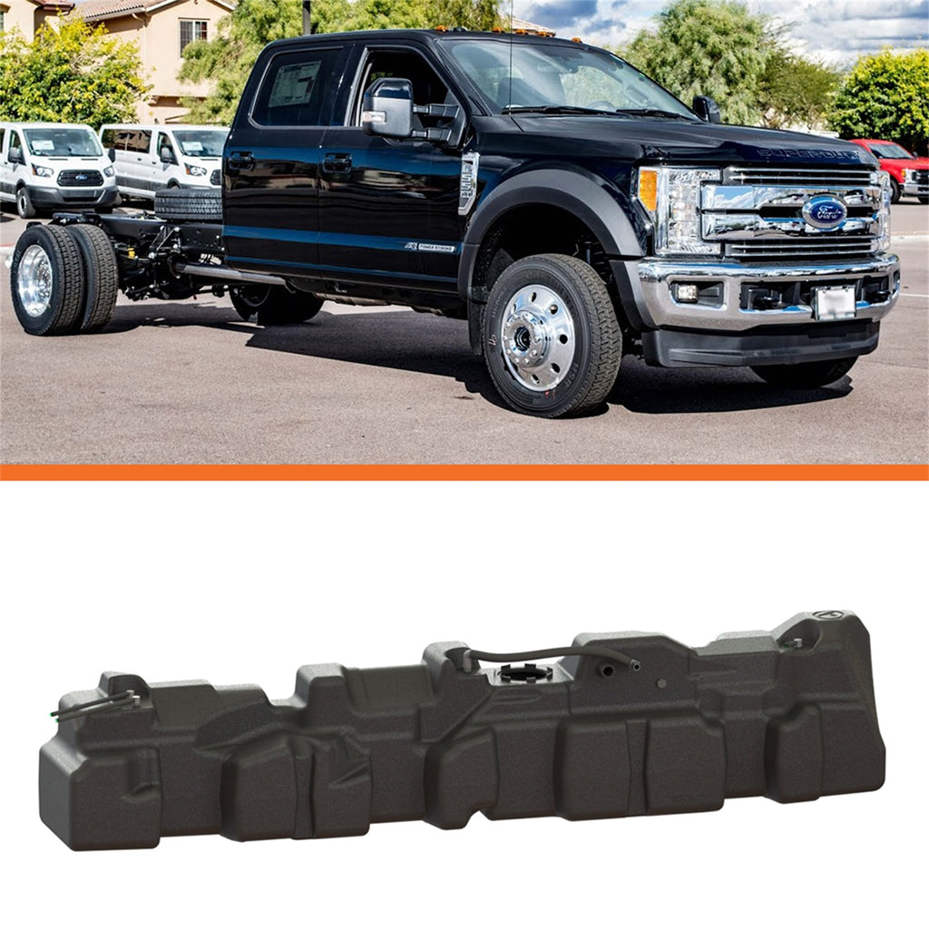 TITAN Fuel Tanks 7020617 Extra Large Midship Tank for Select Ford F-350 Super Duty, Ford F-450 Super Duty, Ford F-550 Super Duty