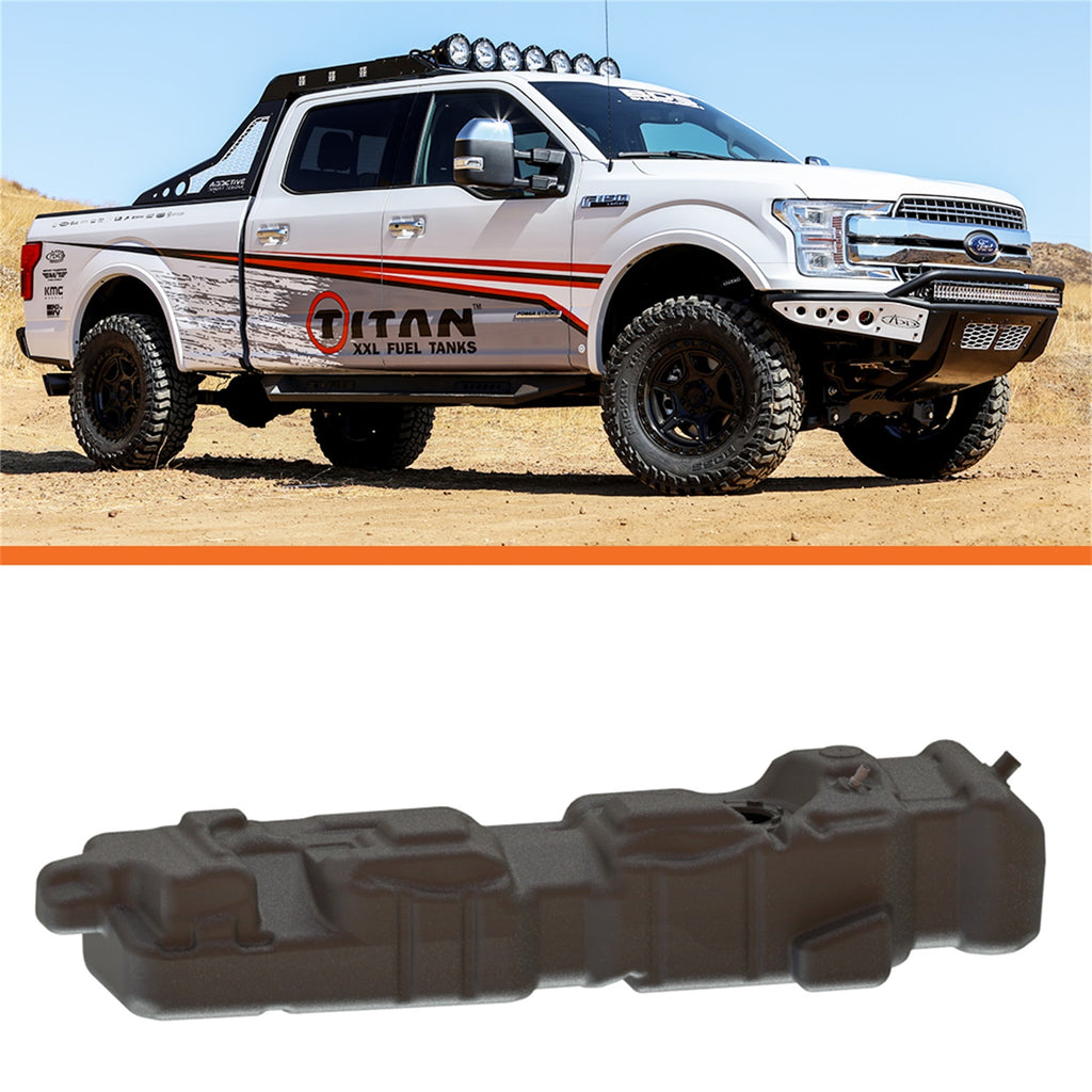 TITAN Fuel Tanks 7021218 Extra Large Midship Tank for Select Ford F-150