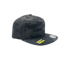 Load image into Gallery viewer, KC HiLiTES 70212 KC Black Baseball Cap With Yellow Logo - Snap Back