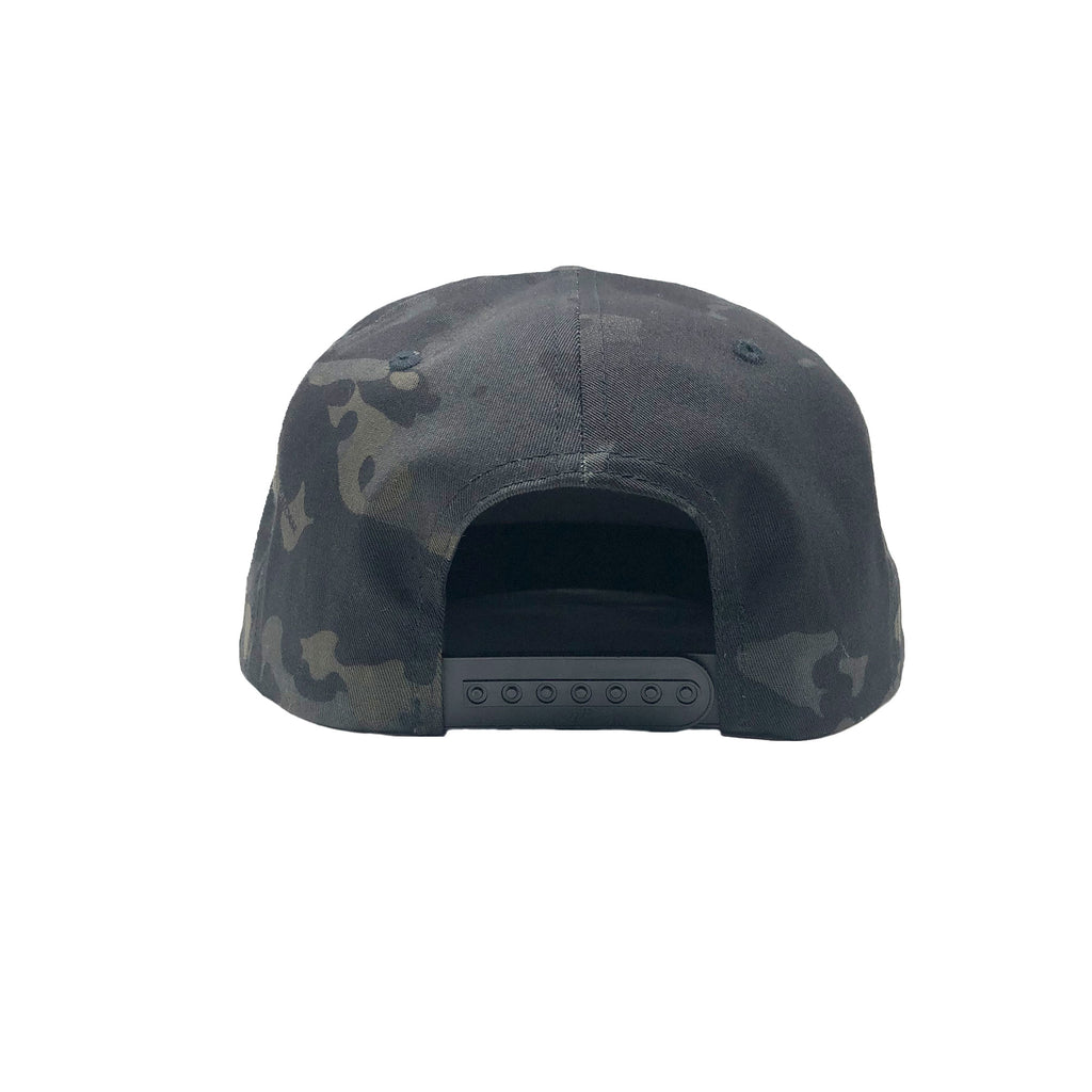 KC HiLiTES 70212 KC Black Baseball Cap With Yellow Logo - Snap Back